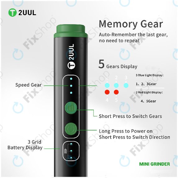 Mini Grinder, Precision, 2UUL DA86