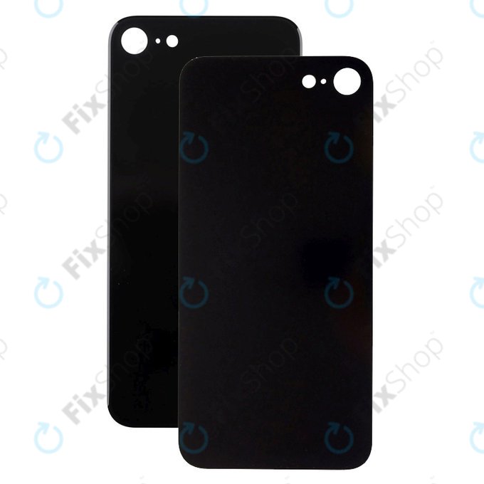 Apple iPhone SE (3rd Gen 2022) - Rear Housing Glass with Bigger Camera Hole (Midnight)