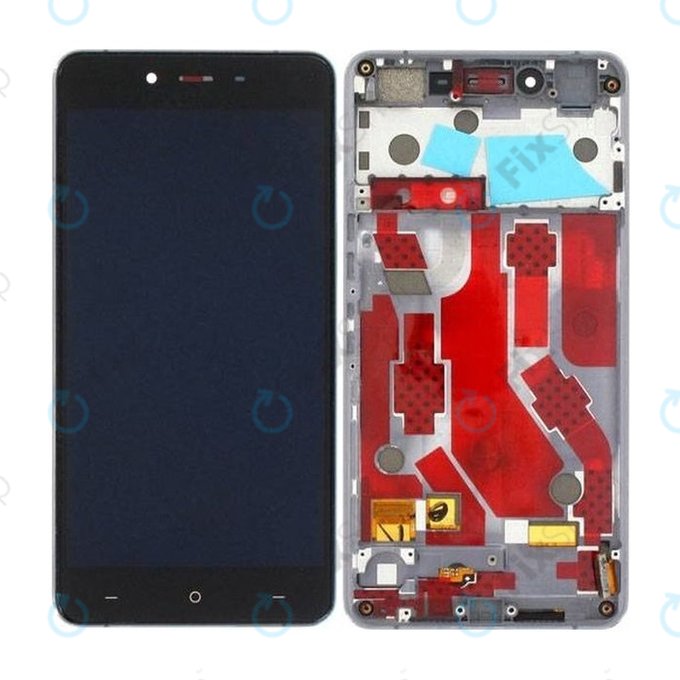 OnePlus X - LCD Display + Touch Screen + Frame (Black) TFT