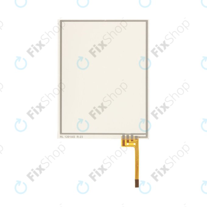 Bottom touch screen glass with adhesive for Nintendo DS