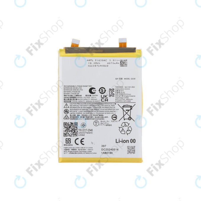 Motorola Edge 50 Fusion, Edge (2024) - Battery QC50 5000mAh