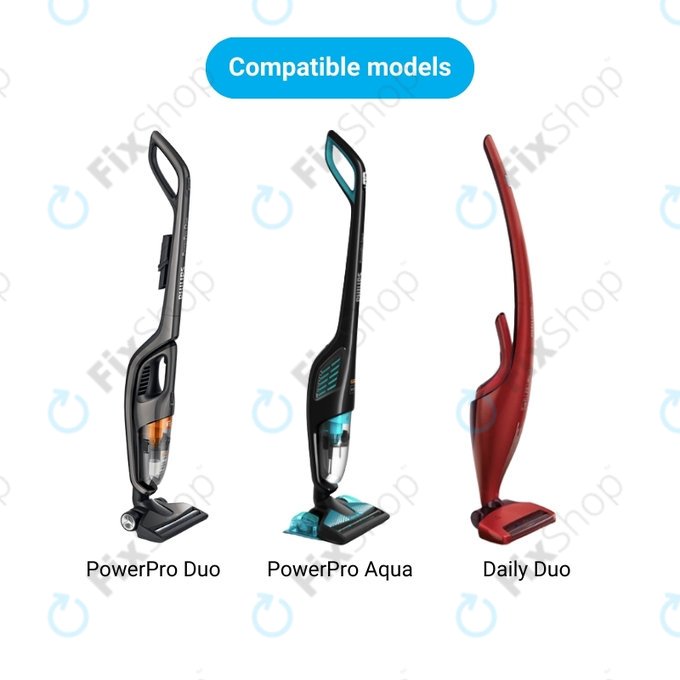 Philips PowerPro Duo, Aqua, Daily Duo - Battery 69-2008-009-223 Li-Ion 18V 2000mAh HQ