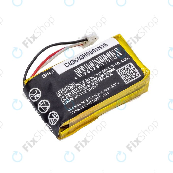 Battery for GoPro Hero +, 800mAh, Li-Polymer, 3.7V, PR-062334, HQ