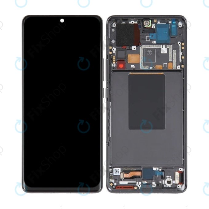 Xiaomi 12 Pro 2201122C 2201122G - LCD Display + Touch Screen + Frame (Black) OLED