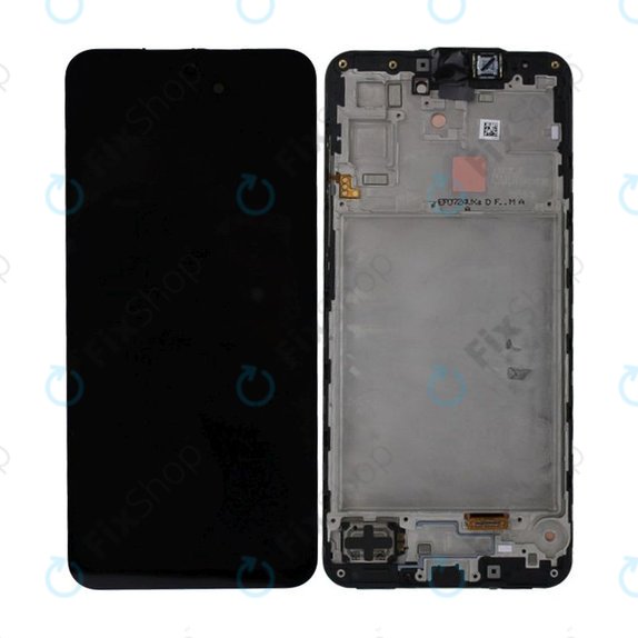 Samsung Galaxy A17 A176B - LCD Display + Touch Screen + Frame (Black) - GH82-38045A Genuine Service Pack