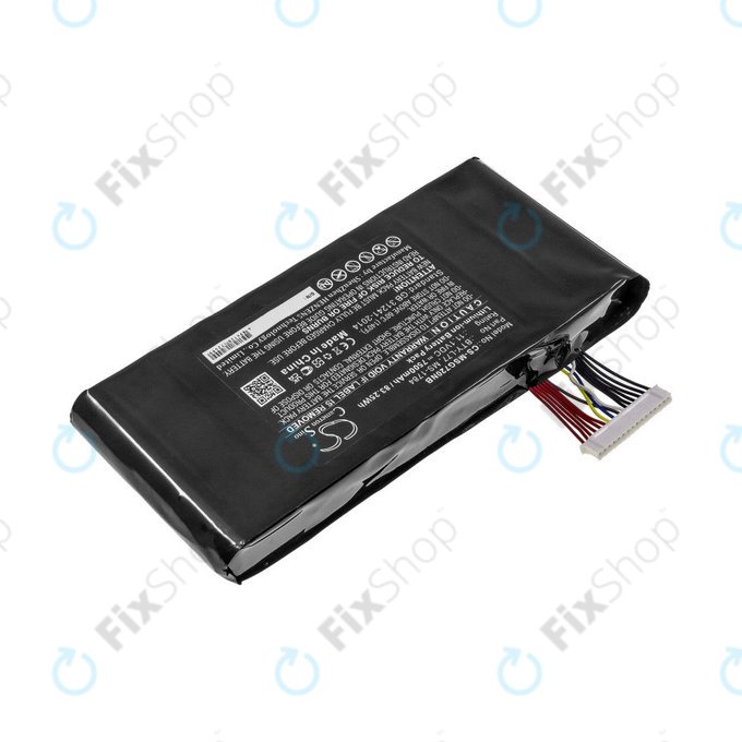 Battery for MSI GT72, MSI WT72, 7500mAh, Li-Ion, 11.1V, BTY-L77, HQ