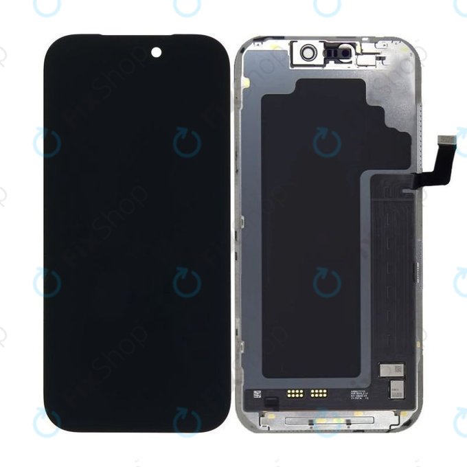 Display Soft OLED 120Hz for iPhone 17 Pro, Touch Screen with Frame, FixPremium