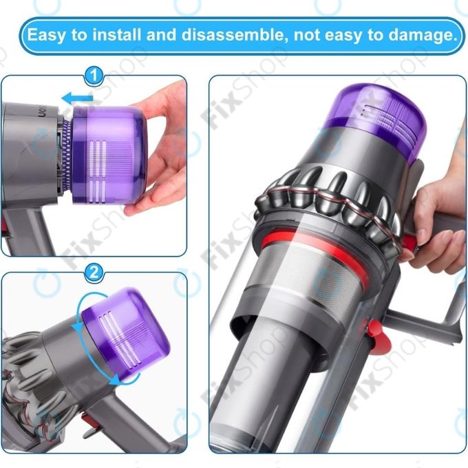 Dust Filter, 2pcs for Dyson V11, V15