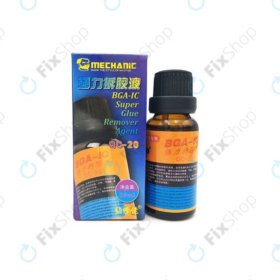 Mechanic QC-20 - Super Glue Remover Agent - 20ml