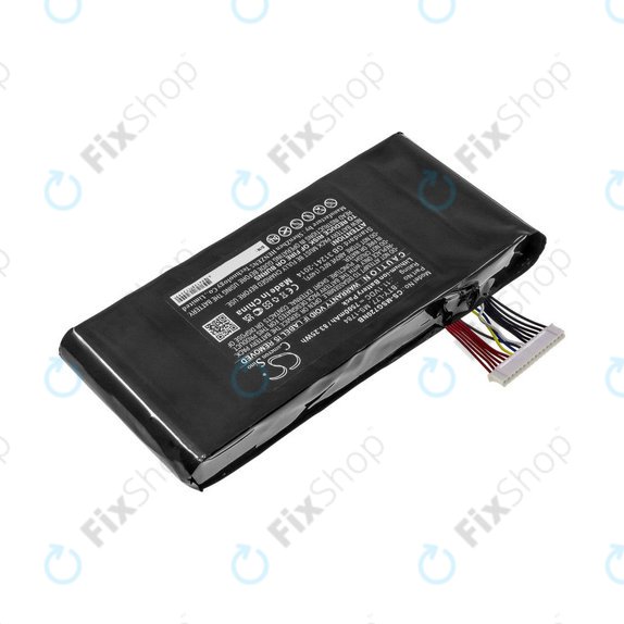 Battery for MSI GT72, MSI WT72, 7500mAh, Li-Ion, 11.1V, BTY-L77, HQ