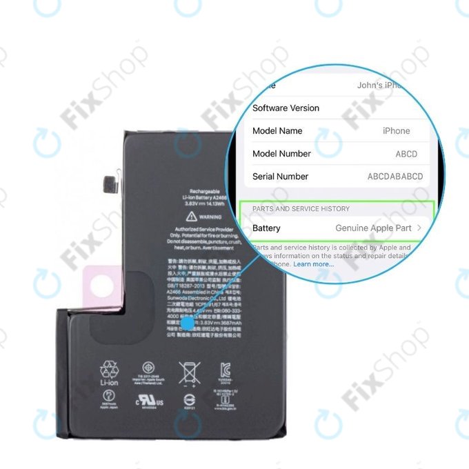 Battery for iPhone 12 Pro Max | FixShop