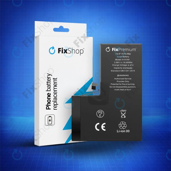 Battery for iPhone 14 Pro Max, 4323mAh, DIAGNOSTIC