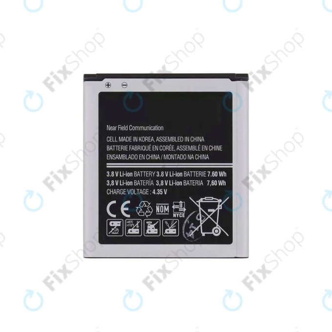 Samsung Galaxy Ace 4, Ace Style, S4 Mini, S4 Mini Plus - Battery EB-BG357BBE, B500AE 1900mAh