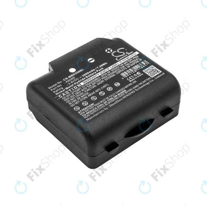 Battery for Imet BE5500, 2000mAh, Ni-MH, 3.6V, AS060, HQ