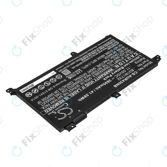 Battery for Asus VivoBook S14, S430FA, 3600mAh, Li-Ion, 11.55V, B31N1732, HQ