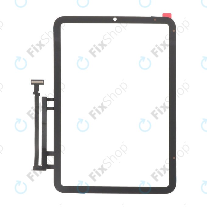 Touch Screen with Adhesive for iPad Mini 6, Mini (2024), Black