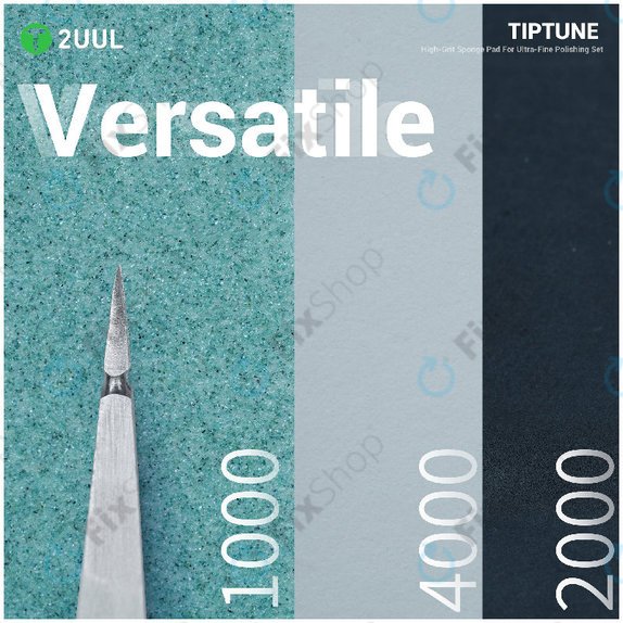 Ultra-fine Polishing Micro-abrasive Pad Set, 2UUL FM02
