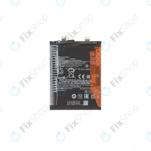 Xiaomi Redmi Note 13 Pro 5G 2312DRA50C - Battery BM5V 5100mAh