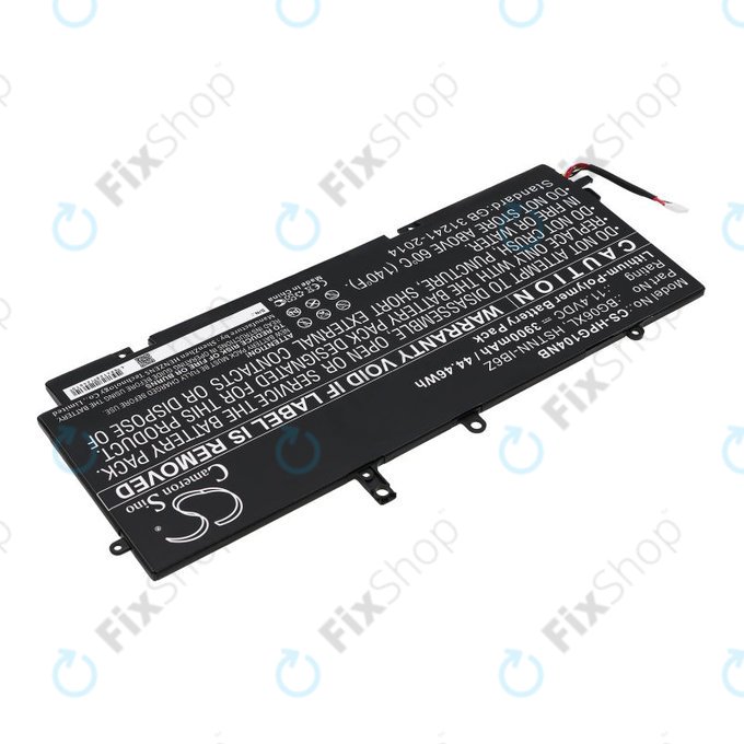 Battery for HP Elitebook 1040 G3, 3900mAh, Li-Pol, 11.4V, BG06XL, HQ