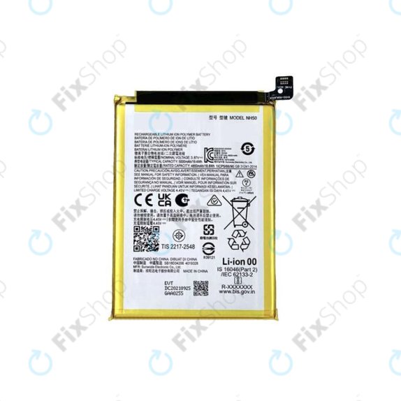Motorola Moto E13, E32, E32s, G13, G22 - Battery NH50 5000mAh