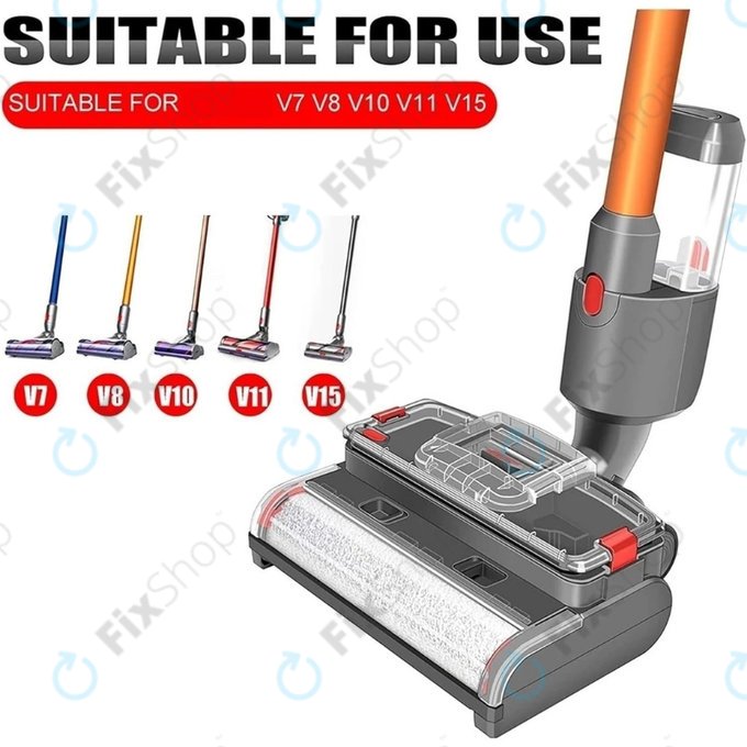 Dyson V-series - Wet and Dry Scrubbing Brushes