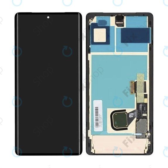 Google Pixel 7 Pro GP4BC GE2AE - LCD Display + Touch Screen + Frame - G949-00290-01 Genuine Service Pack