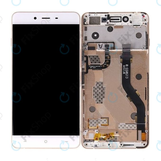 OnePlus X - LCD Display + Touch Screen + Frame (White) TFT