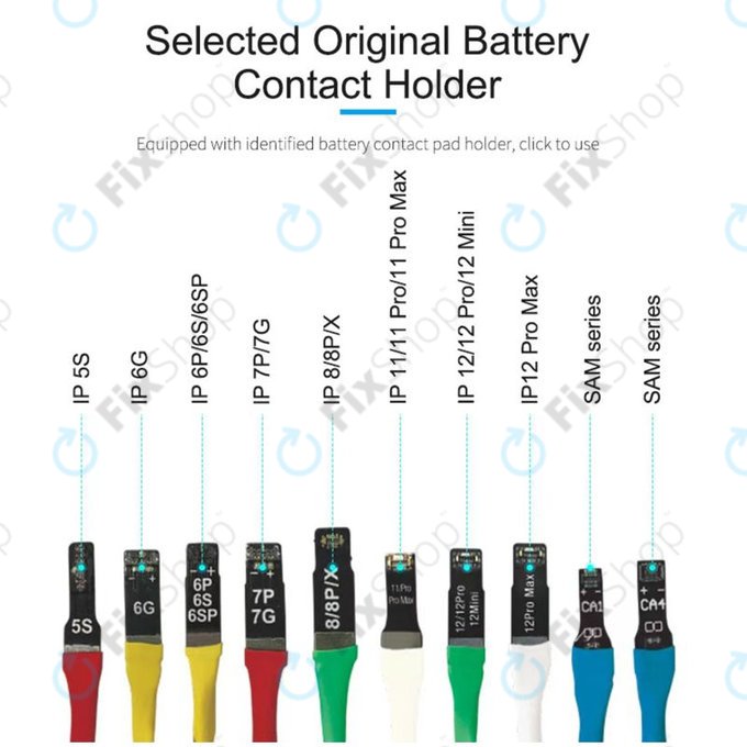 SunShine SS-905A Power Supply Cable Set (iPhone 5S - 12 Pro Max, Samsung)
