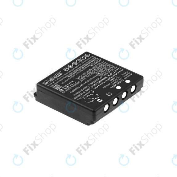 Battery for HBC Radiomatic Eco, 700mAh, Ni-MH, 6V, BA209060, HQ