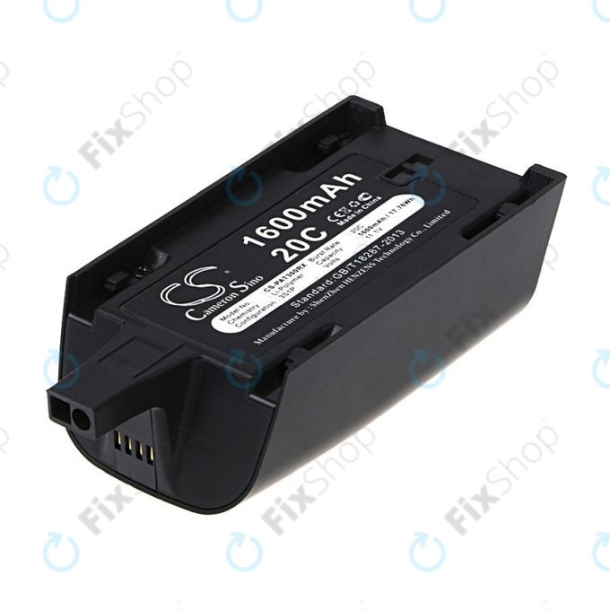 Battery for Parrot Bebop Drone 3.0, Mini Quadcopter, 1600mAh, Li-Pol, 11.1V, HQ