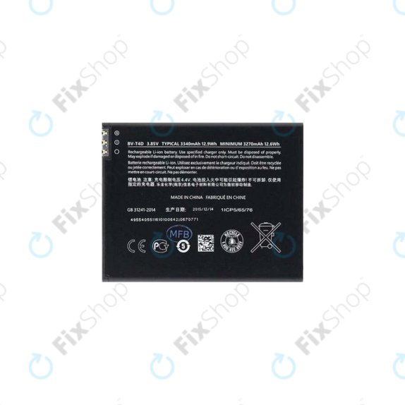 Microsoft Lumia 950 XL - Battery BV-T4D 3340mAh