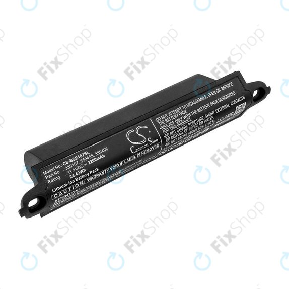 Battery for Bose SoundLink 1, 2, 3, 2200mAh, Li-Ion, 11.1V, 330107, HQ