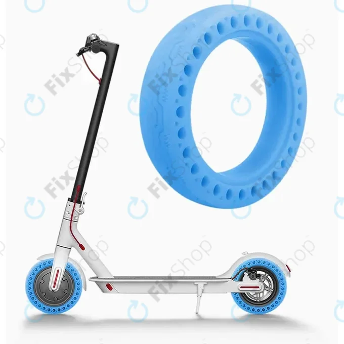 Xiaomi Mi Electric Scooter 1S, 2 M365, Essential, Pro, Pro 2 - Durable Full Tubeless Tire (Type 1) (Blue)