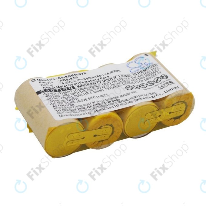 Kärcher K50, K85 - Battery ABS-K55 Ni-MH 4.8V 3000mAh HQ