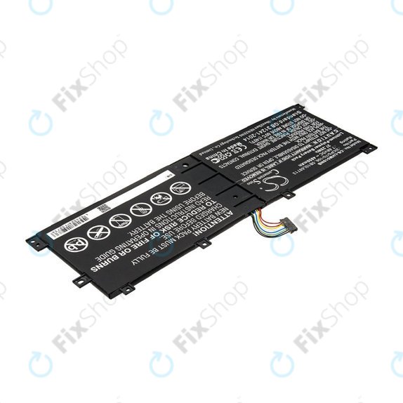 Battery for Lenovo IdeaPad Miix 510, Miix520, Miix 5 Pro, 4850mAh, Li-Pol, 7.68V, 2ICP5/70/106, HQ