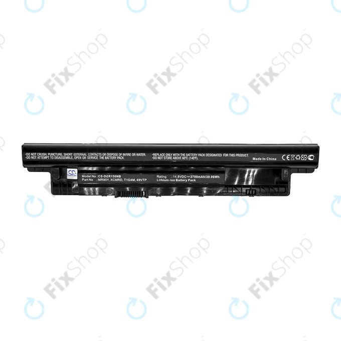 Battery for Dell Inspiron 14R, 15, 15R, N3521, 2700mAh, Li-Ion, 14.8V, MR90Y, HQ