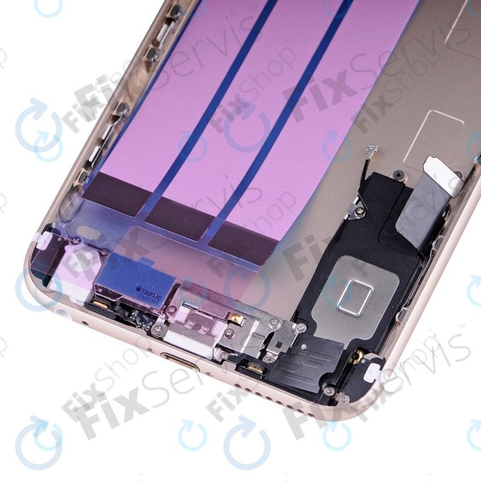 Apple iPhone 6S Plus - Rear Housing with Small Parts (Gold)