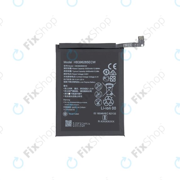 Huawei Honor 10 Lite (HRY-LX1), Huawei P Smart (2019), Huawei Y9 (2019) - Battery HB396286ECW 3400mAh