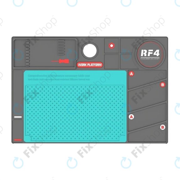 Refox RF4 Work Platform - ESD Antistatic Heat Resistance Mat