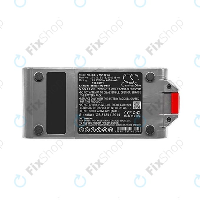 Dyson V11, V15 - Battery SV15, SV18, 970938-01 Li-Ion 25.2V 4000mAh HQ