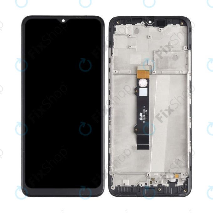 Motorola Moto G50 XT2137 - LCD Display + Touch Screen + Frame (Steel Gray) TFT