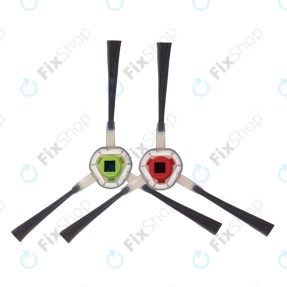 Replacement set for iRobot Roomba Combo 1138, Ecovacs Deebot Ozmo 930 (1x Main brush, 2x Filters, 2 pairs of Side brushes, 2x Mop cloths)