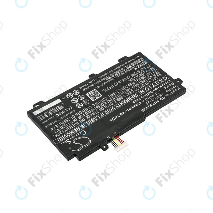 Battery for Asus TUF 504, 505, 554, 656, FX504, Tuf Gaming A15, 4100mAh, Li-Ion, 11.4V, B31N1726, HQ
