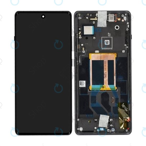OnePlus 12R - LCD Display + Touch Screen + Frame (Iron Grey) - 621029000157 Genuine Service Pack
