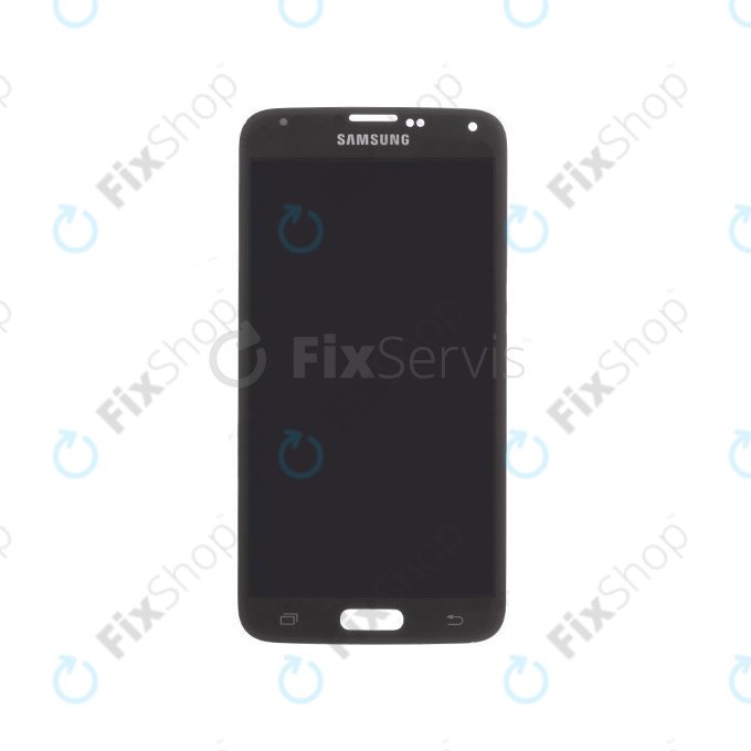 Samsung Galaxy S5 Mini G800F - LCD Display + Touch Screen (Charcoal Black) - GH97-16147A Genuine Service Pack