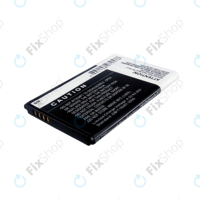 Battery for Gigabyte GSmart G1345, 1500mAh, Li-Ion, 3.7V, GLS-H03, HQ