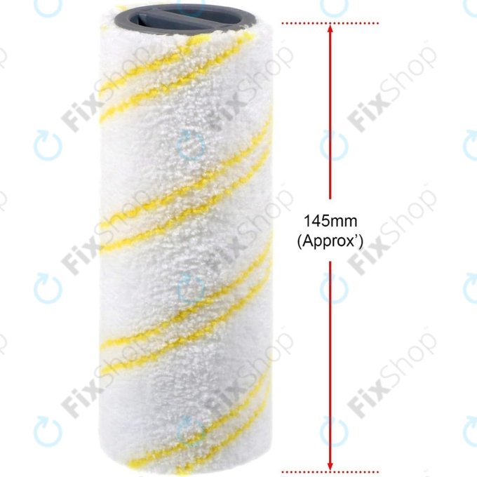 Kärcher FC 3, FC 5, FC 7 - Multi-Surface Roller Set (Yellow)