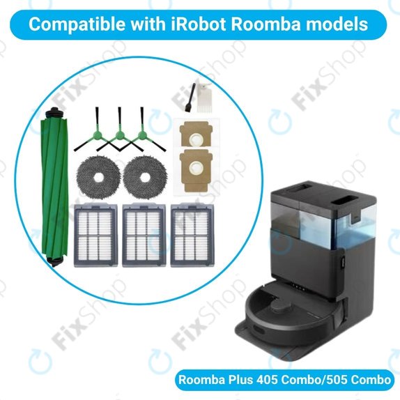 iRobot Roomba Plus 405 Combo, 505 Combo - Complete set