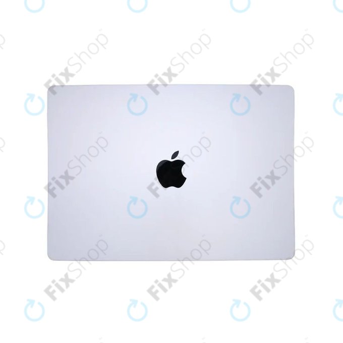 LCD display for MacBook Pro 14", A3112, A3185 (2024), with front glass and cover, Nano-Texture, Silver, 661-41793, Genuine Apple
