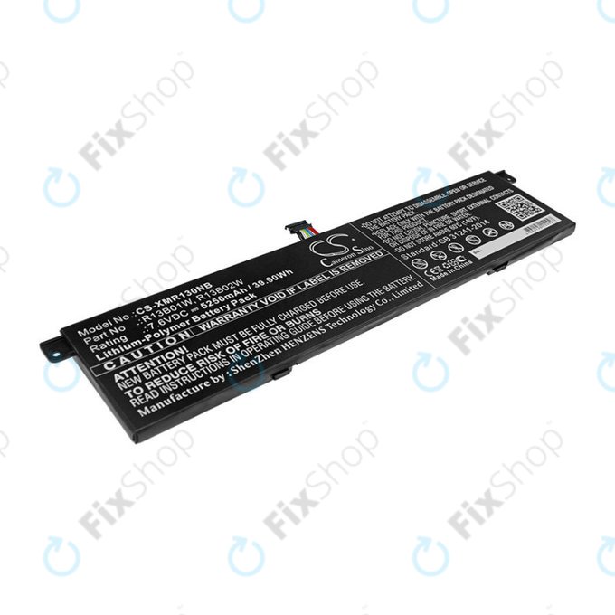 Battery for Xiaomi Inchmi Aair 13.3, Xiaomi Mi Notebook Air 13.3 2018, 5250mAh, Li-Pol, 7.6V, R13B01W, HQ